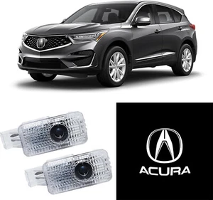 1 par de luces de cortesía LED de charco para proyector de puerta HD para Acura RDX 2019-22 - Imagen 1 de 5