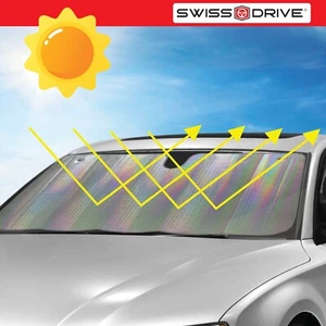 Sumer Universal Front Window Car Van Windscreen UV Laser Sun Shade Block Screen - Picture 1 of 21