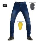 Outdoor Sports Motos Jeans Drop-Resistant Motorcycle Driver Protective Pants