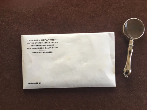 1964 US MINT SET SEALED Cover