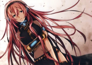 Anime vocaloid megurine luka long hair headphones skirt CCG Gaming Mat Desk - Picture 1 of 1