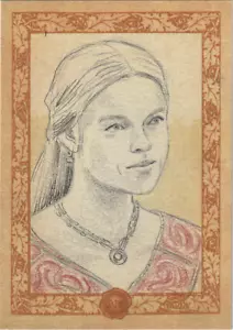 Rhaenyra Targaryen Millie Alcock House of the Dragon GOT Sketch Card 1/1 - Picture 1 of 2