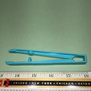 VINTAGE ORIGINAL NEW OLD STOCK NOS PINZETTE ZANGE NICHT LEITEND TÜRKIS - Bild 1 von 6