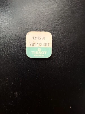 Tissot 121/5 N Cal 781-1/2451 Balance Cock With Regulator NOS - Image 1 of 2