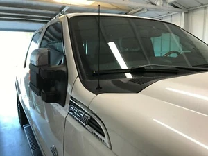15" Black Stainless Antenna Mast Power Radio AM/FM for FORD F-250-F750 1997-2016 - Picture 1 of 9