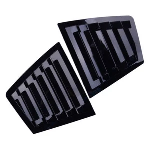 2pcs Rear Side Window Louver Shutter Vent Trim Fit for Chevrolet Cruze 2009-15 - Picture 1 of 5