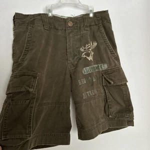 Abercrombie and finch boys size 16 cargo shorts with logo - Picture 1 of 8