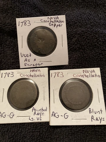 1783 nova constellatio lot of 3 Cover
