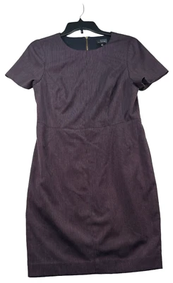 Vestido The Limited para mujer talla 6 negro rojo manga corta negocios carrera elástico Foto 1 de 4