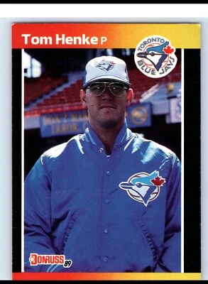 1989 Donruss #385 Tom Henke Good - Very Good - Image 1 of 2