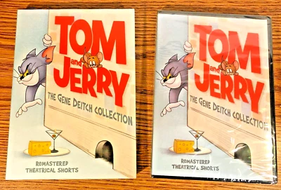Tom and Jerry Gene Deitch Collection DVD Animated Remastered Classics Cartoon TV Foto 1 de 4