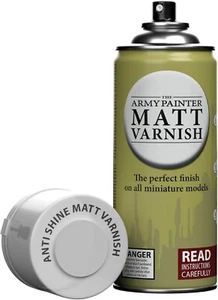The Army Painter Anti Shine Matt Varnish for Miniature 400 ml (Pack of 1) UK - Picture 1 of 6