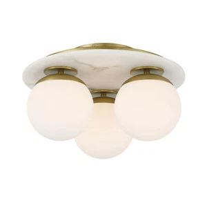 Minka Lavery Orban - 3 Light Semi Flush Mount 1206-695 - Soft Brass - Picture 1 of 1