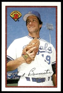 1989 Bowman Baseball Card Floyd Bannister F Kansas City Royals #112 - Picture 1 of 2