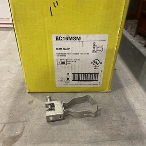 CADDY BC16MSM 1  CONDUIT & BEAM CLAMP (BOX OF 100) - Picture 1 of 2