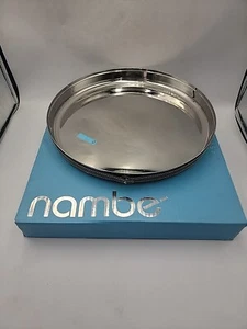 Nambe Tahoe Collection Stainless Steel Bar Tray, 13 Inch - Silver - Picture 1 of 6