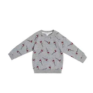 Miles The Label Boys' Electric Guitar Print Cotton Blend Sweatshirt (8-10Y)  - Picture 1 of 7