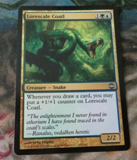 Foil MTG Lorescale Coatl English Magic the Gathering Alara Reborn 2009