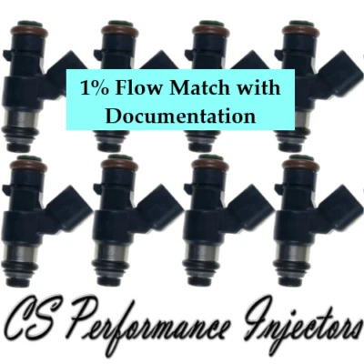 1% Flow Match Denso Fuel Injectors 12609749 For 09-14 Cadillac GMC Hummer 6.2 V8 - Image 1 of 4