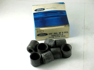 1970-1979 Ford Torino Galaxie T-Bird NOS valve stem seals D0AZ-6571-A - Picture 1 of 1