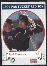 1994 2001 2003 Dunkin' Donuts Pawtucket Red Sox Minor League Baseball Card  PICK