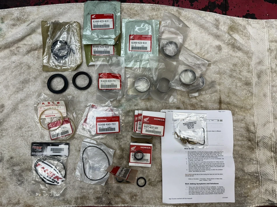 Piezas de reconstrucción de suspensión OEM Honda CRF250 para 2008 Foto 1 de 4