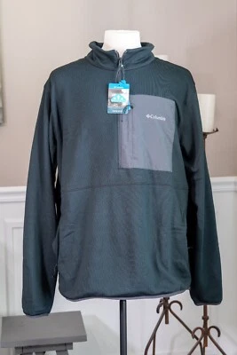 Nuevo con etiquetas Pullover Columbia Hike Mountain Media Cremallera II Para Hombre Talla XXL Negro Omni Mecha Foto 1 de 4