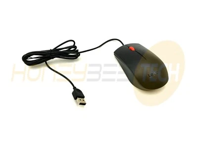 NEW GENUINE LENOVO THINKCENTRE M910T USB BLACK MOUSE RED WHEEL 00PH133  - Image 1 of 2