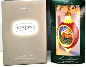 Hallmark Illuminations ~ PowerBox & Sugarplum Dreams ornamento decorazione ricordo - Foto 1 di 6