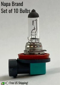 Napa Headlight/ Fog Light Bulb High and Low Beam Set of 10 - Picture 1 of 4