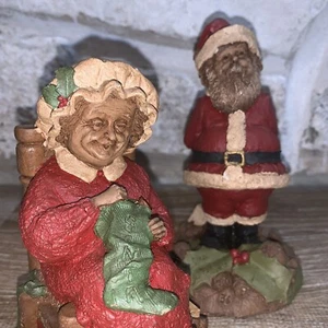 Tom Clark 1989 #36 Mr. & Mrs. Santa Claus III 1988 Stocking #54 SIGNED NUMBERED - Picture 1 of 24