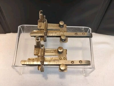 2 Vintage Singer Tucker Foot Attachment #36583 USA Sewing 221 222K Featherweight - Image 1 of 4