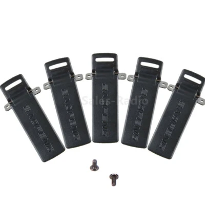 5Pcs Waist Belt Clip For Baofeng UV-5R 8W UV-5RA BF-F8HP DM-5R uv5r Ham Radios - Image 1 of 4