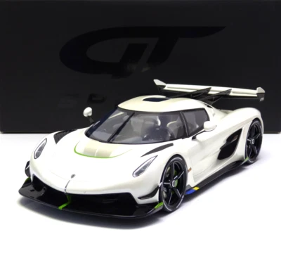 Koenigsegg JESKO Bauj. 2019 crystal-white / black-wheels 1:12 GT501 GT-SPIRIT - Bild 1 von 4
