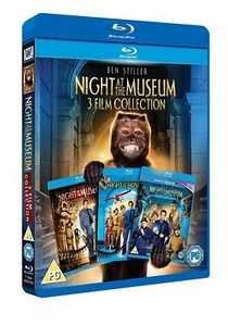 NIGHT AT THE MUSEUM TRILOGY BEN STILLER 3 DISC BOX SET BLU-RAY RB "NEW&SEALED" - Picture 1 of 1