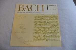 BACH LP VIOLIN SONATA. YEHUDI MENUHIN. ETERNA. 820 495. - Picture 1 of 5