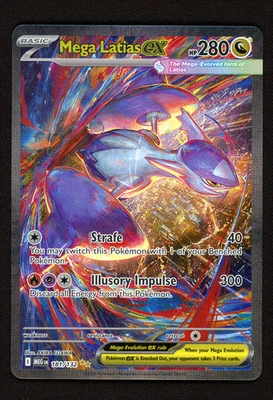 Mega Latias ex 181/132 Special Illustration Rare Pokemon Mega Evolution Base NM - Image 1 of 3