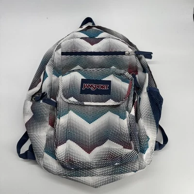 Mochila para portátil JanSport Digibreak patrón Zig Zag 25L JS00T69D Foto 1 de 4