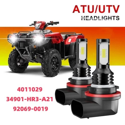 Bombilla de faros LED para Kawasaki MULE PRO-MX 2019-2020 dirección asistida eléctrica 34901-HR3-A21 Foto 1 de 4