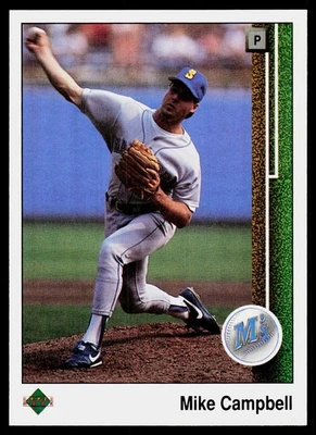 1989 Upper Deck #337 Mike Campbell - Image 1 of 2