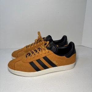 Adidas Gazelle Tan Mens 7 Suede Sneakers Shoes - Picture 1 of 8