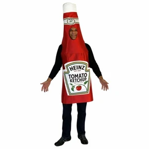 Heinz Classic Ketchup Sauce Gewürz Essen lustig Unisex Erwachsene Herren Kostüm - Bild 1 von 3