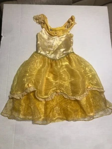 Disney Parks Deluxe Beauty and The Beast Belle Dress Size Child SZ M - Picture 1 of 9
