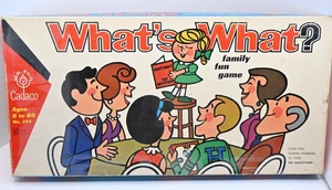 COMPLETO Vintage Cadaco-Ellis ¿QUÉ ES QUÉ? JUEGO DIVERTIDO FAMILIAR. #254 - Imagen 1 de 10