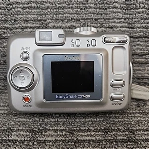 Kodak EasyShare CX7430 4.0MP Digital Camera Silver Tested Works - Picture 1 of 17
