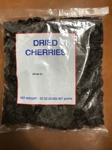 16 POUNDS ~ Dried  Cherries  USDA Foods 8 X 2 POUNDS BAGES - Picture 1 of 4
