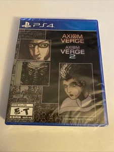 AXIOM VERGE 1 + 2 DUAL PACK Playstation 4 5 PS4 PS5 Double OPENED Unplayed MINT - Picture 1 of 1
