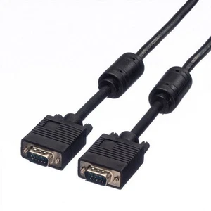 ROLINE 11.04.5270 VGA-Kabel HD D-Sub-Steckern 15-polig mit Ferritkern 20,0 m - Bild 1 von 3