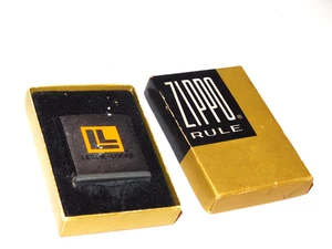 Vintage ZIPPO LESLIE LOCKE Advertising Tape Measure Rule - Picture 1 of 5