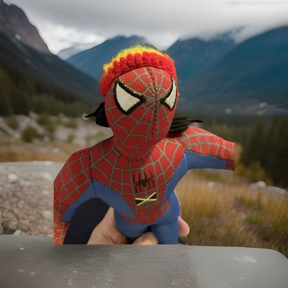 Человек-паук ямайский 12 дюймов плюшевый - Изображение 1 из 4